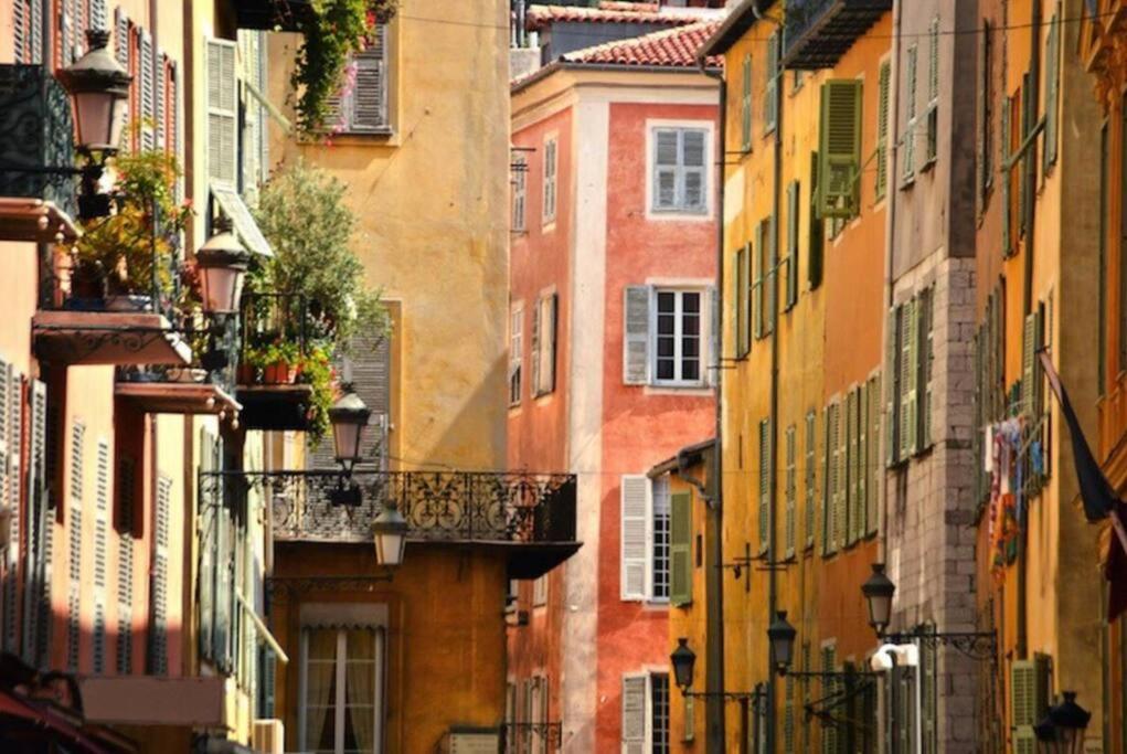 Studio A Louer Au Coeur Du Carre Dor A Nice, Rue Dalpozzo A 150 Metres Des Plages Exteriör bild