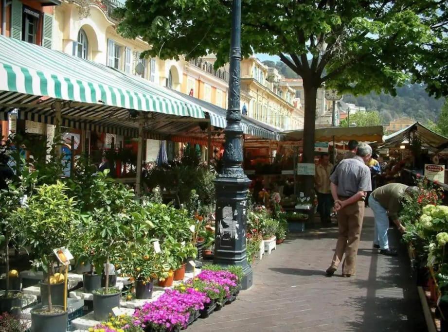 Studio A Louer Au Coeur Du Carre Dor A Nice, Rue Dalpozzo A 150 Metres Des Plages Exteriör bild