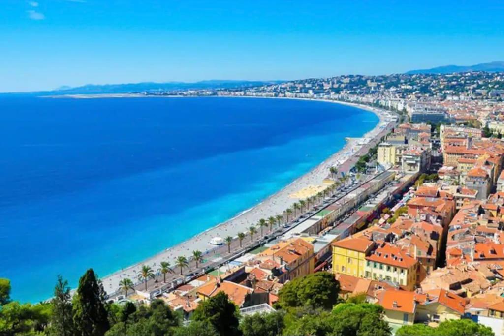 Studio A Louer Au Coeur Du Carre Dor A Nice, Rue Dalpozzo A 150 Metres Des Plages Exteriör bild